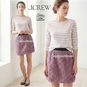 J.Crew tulle orchid pink/lavender rosette bubble skirt *shop@iamwarrior